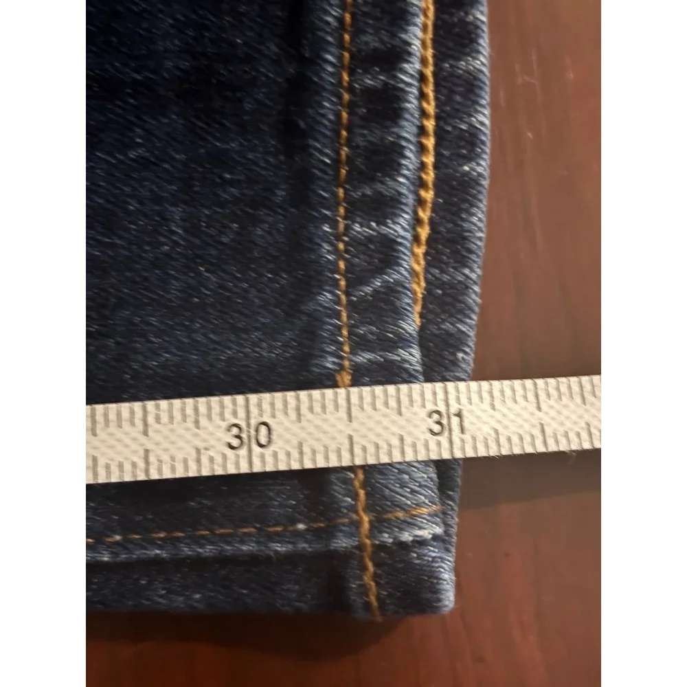 J. Crew Mens Dark Wash Style 484 Sz 32x32 Slim-fit Stretch on Demand 5 Pocket